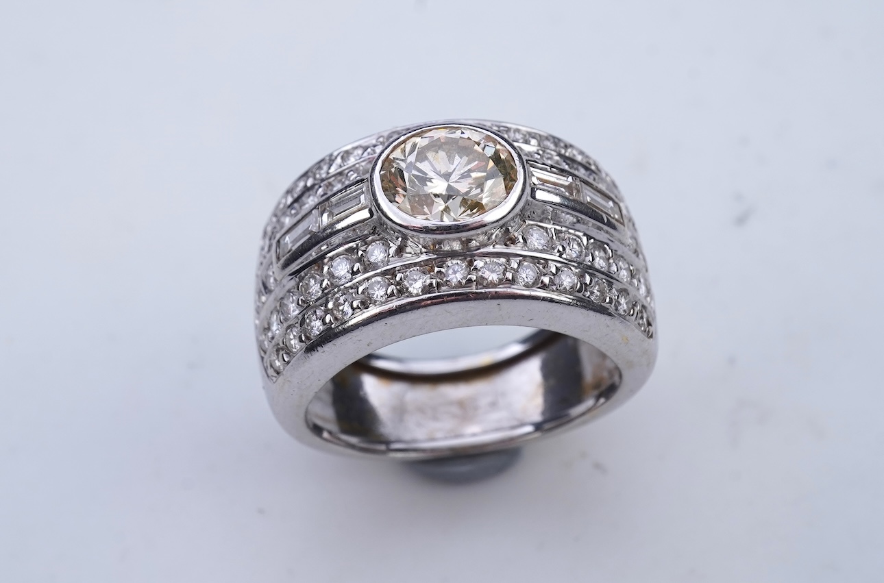 A diamond ring